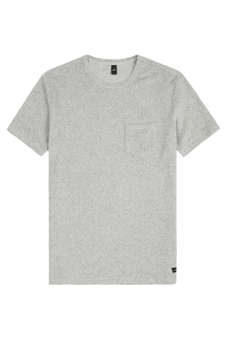 TODD | TOWELLING T-SHIRT LIGHT GREY MELANGE 1
