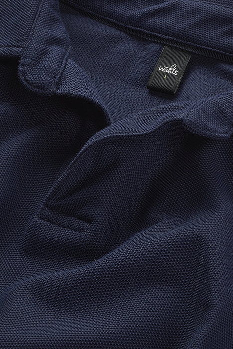 PAGE | TECH STRETCH POLO NAVY BLUE 2