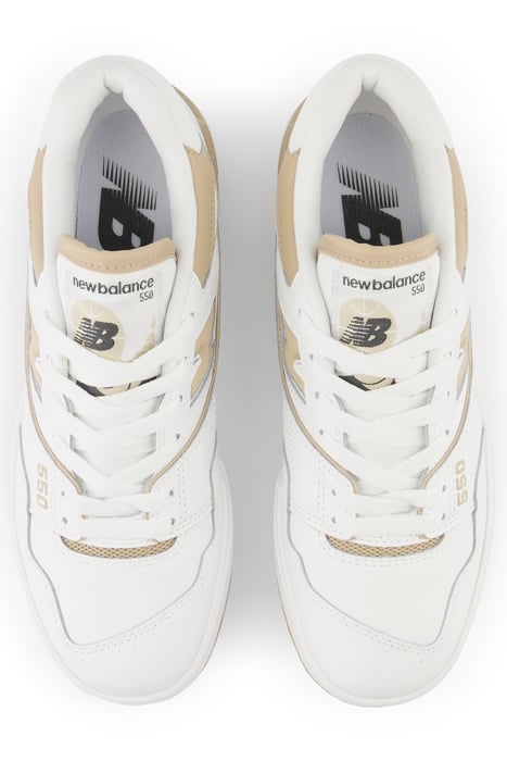 BBW550BT SNEAKERS IN WHITE & TAN 3