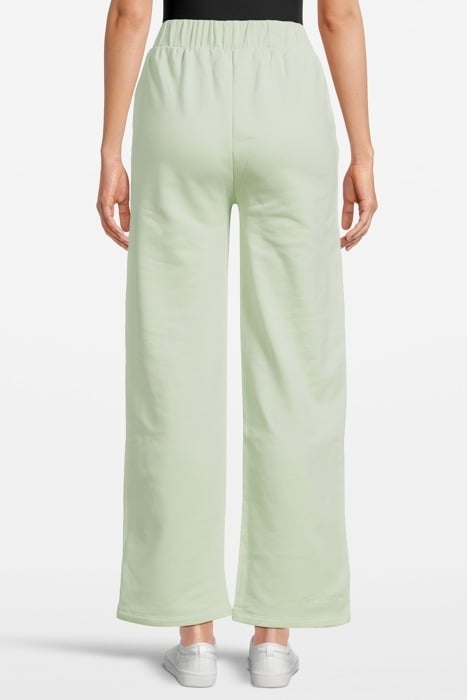 KL LOUNGE WIDE LEG SWEATPANTS DUSTY GREEN 2