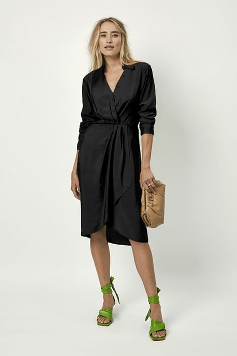 SUKA MIDI DRESS RAVEN 1