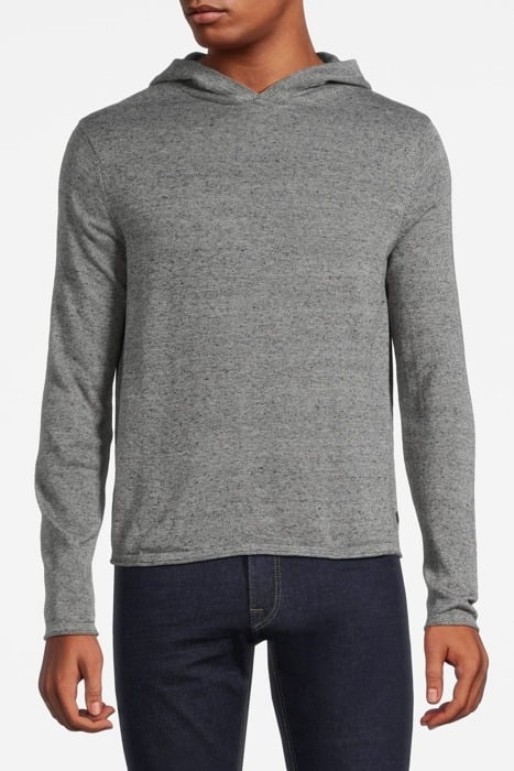S.OLIVER-QS PULLOVER GREY/BLACK 1
