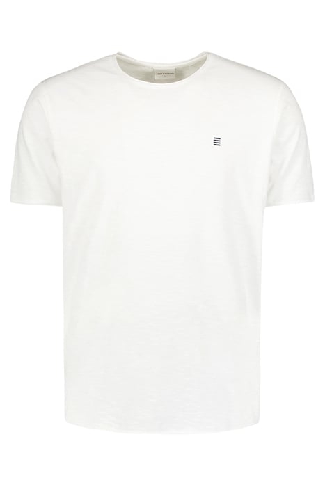 T-SHIRT CREWNECK SLUB WHITE 4
