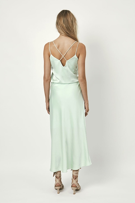 OBU SATIN SINGLET PISTACHIO 2