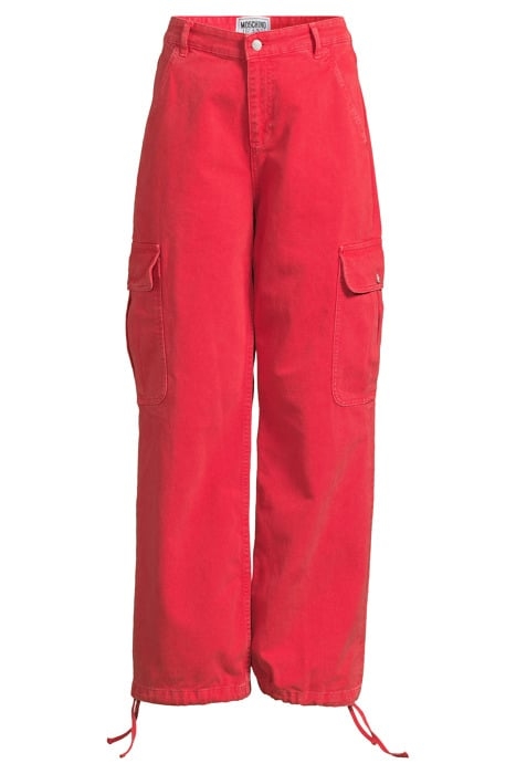 COTTON PANTS RED 3