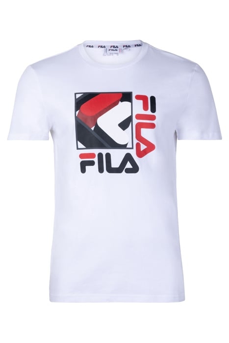 SAURIMO GRAPHIC LOGO TEE BRIGHT WHITE 1