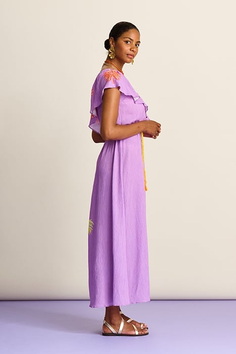 DRESS - LILAC FLOWER PURPLE 4