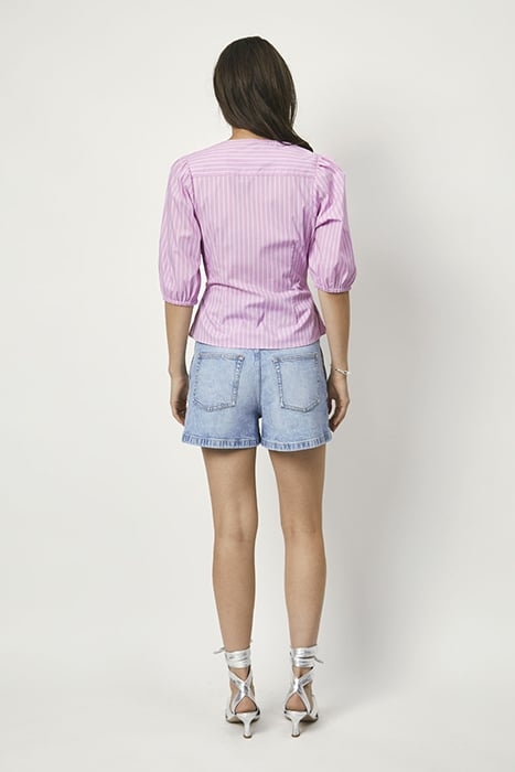 SADAKO STRIPE TOP BUBBLEGUM 2