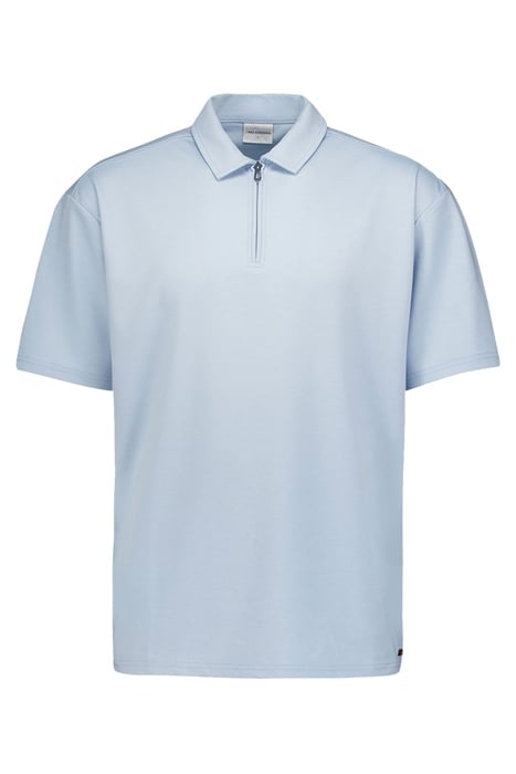 POLO ZIP MELANGE SKY 1