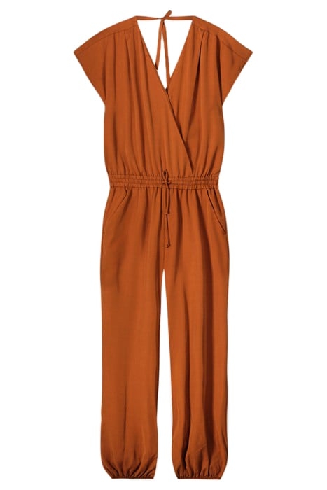 JUMPSUIT TENCEL CACAO 1