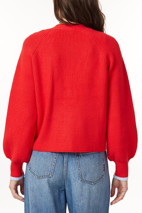SWEATER CARDIGAN HIGH RISK RED 2