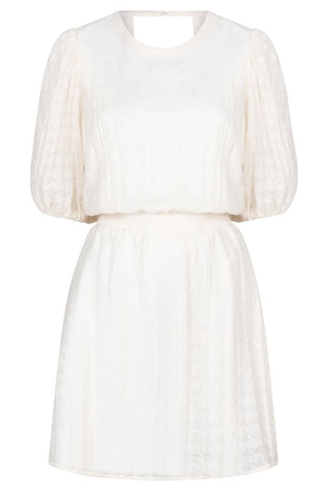 DAFFODIL BACK DETAIL DRESS BUTTER CREAM 3