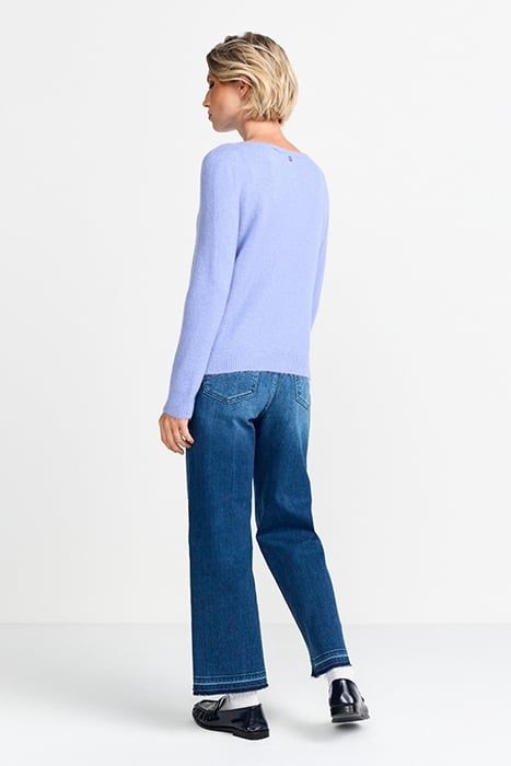 COZY CREW NECK RECYCLED FROSTY LAVENDER 3