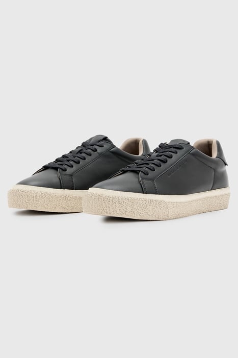 KLOP LTHR LOW TOP BLACK 3