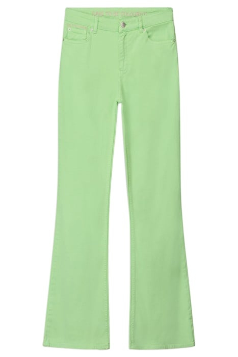 JEANS - KATE FLARE SUMMER GREEN 3