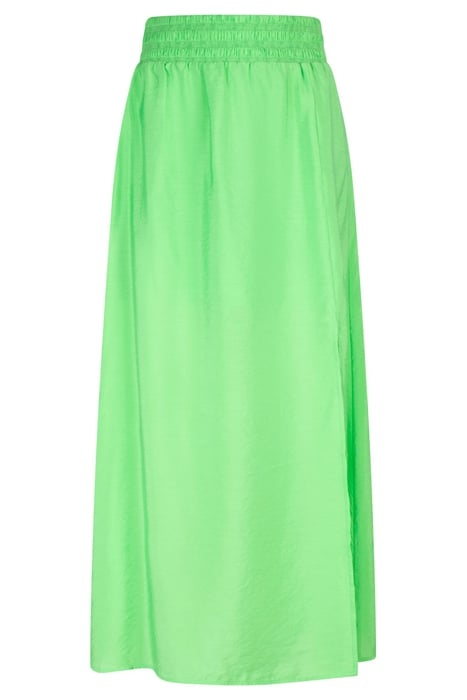 REVERIE LONG SKIRT GREEN FLARE 4