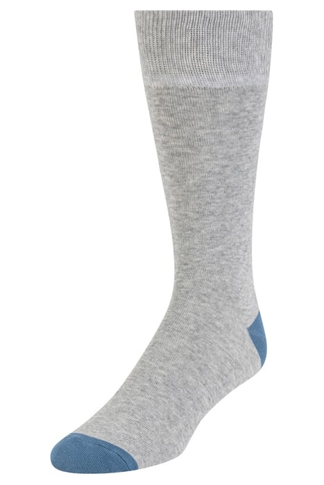 4PK MENS NON TERRY DRESS CREW BLUE 3