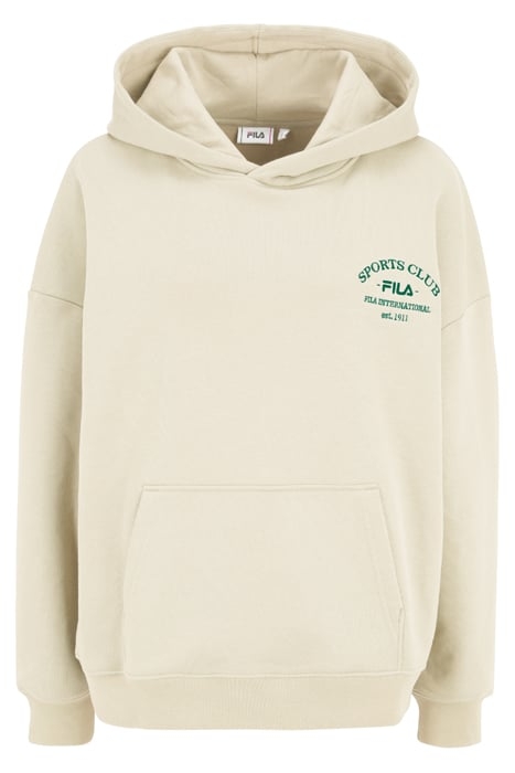 BITZ LOOSE FIT HOODY ANTIQUE WHITE 4