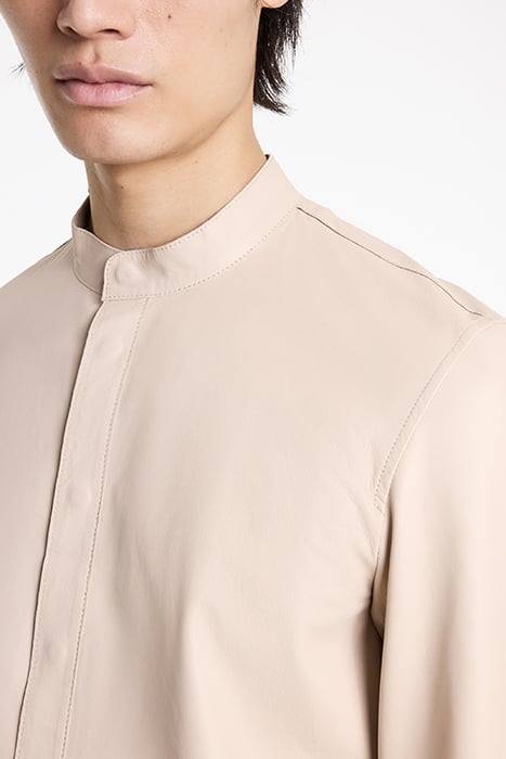 BERNARD BAND COLLAR SHIRT JACKET HAY 3