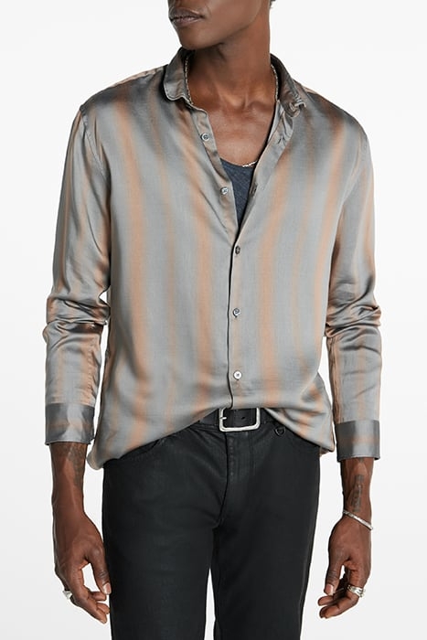 SLIM FIT SHIRT WITH WIRE INSERTED SHAPED HENNA 1