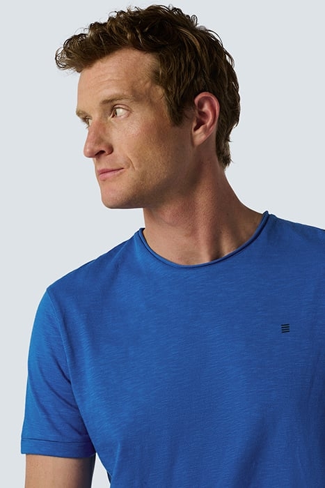 T-SHIRT CREWNECK SLUB COBALT 6