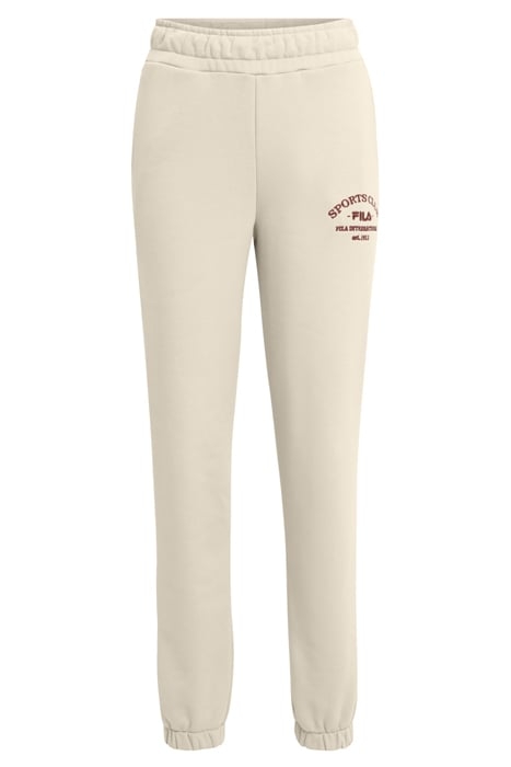 BOEN LOOSE FIT SWEAT PANTS ANTIQUE WHITE 1