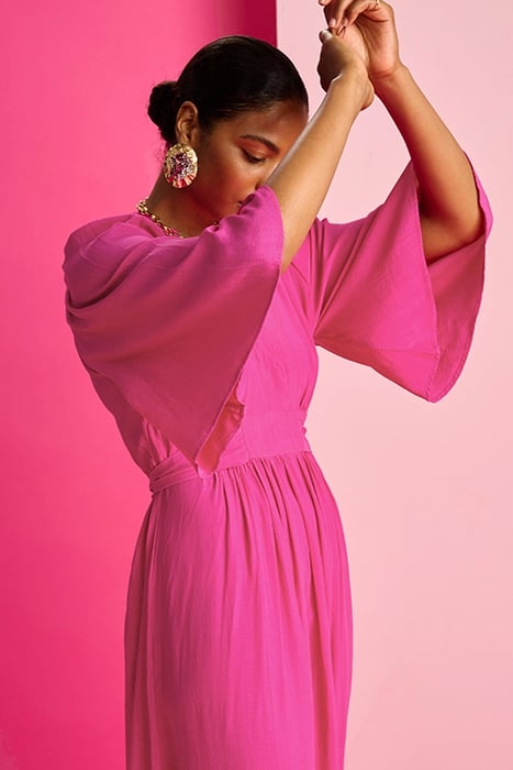 DRESS - IMPERIAL FUCHSIA PINK 6