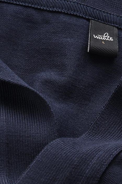 RICE | RETRO POLOSHIRT NAVY BLUE 2