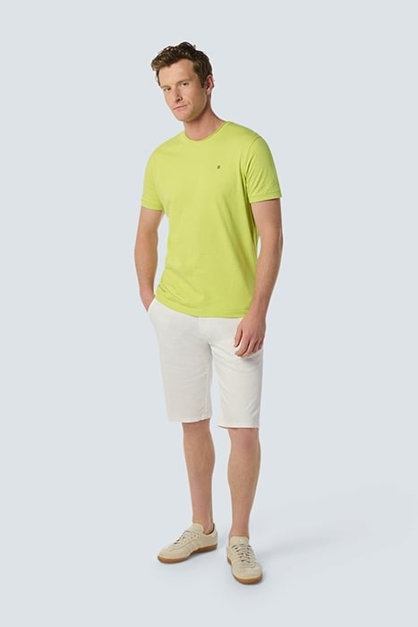 T-SHIRT CREWNECK SLUB LIME 3