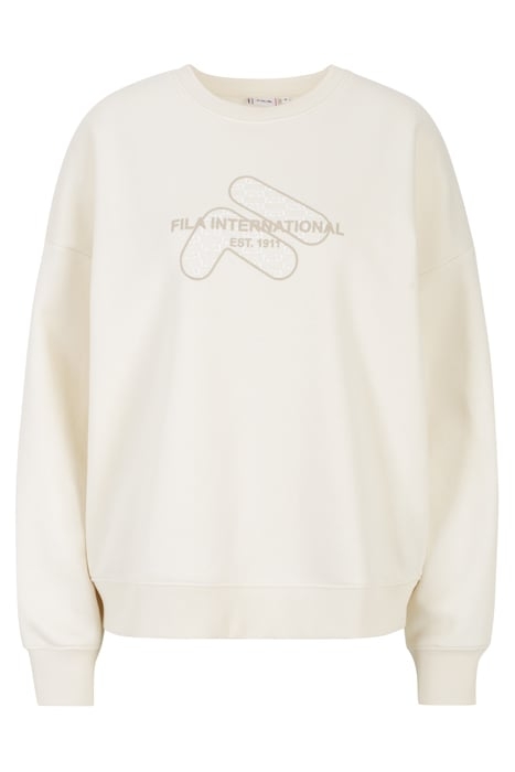 LIIVA GRAPHIC SWEAT SHIRT ANTIQUE WHITE 4