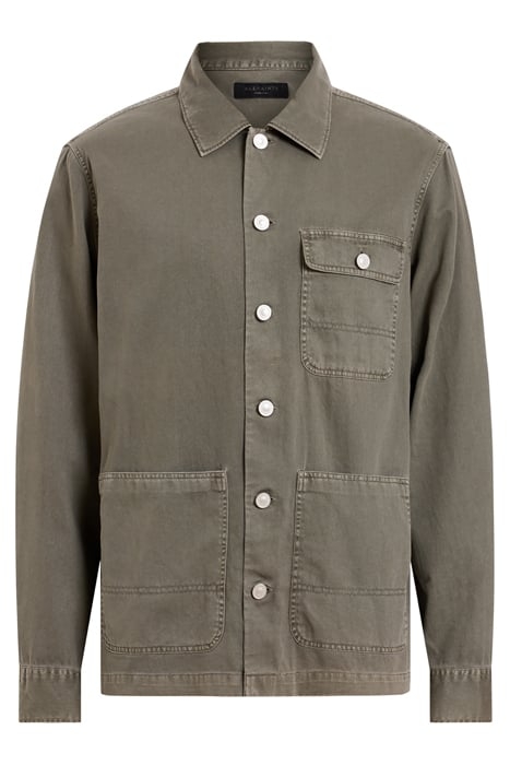 NEVIS CHORE JACKET BANCHA GREEN 4
