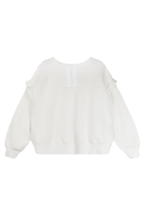 LOOSE FIT SWEATER ECRU 4