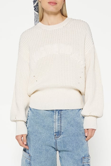 KNIT SWEATER AMSTERDAM ECRU 1