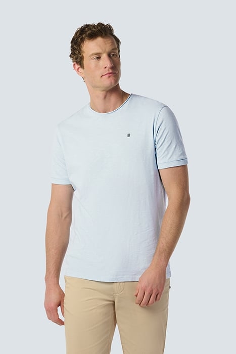 T-SHIRT CREWNECK SLUB SKY 1