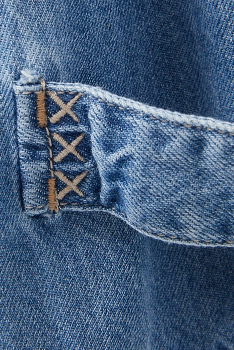 CROPPED DENIM TRENCH WEST SIDE 7