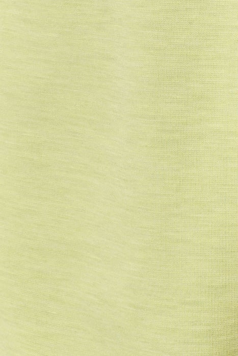 SHIRT SHORT SLEEVE JERSEY STRETCH MELANGE LIME 7