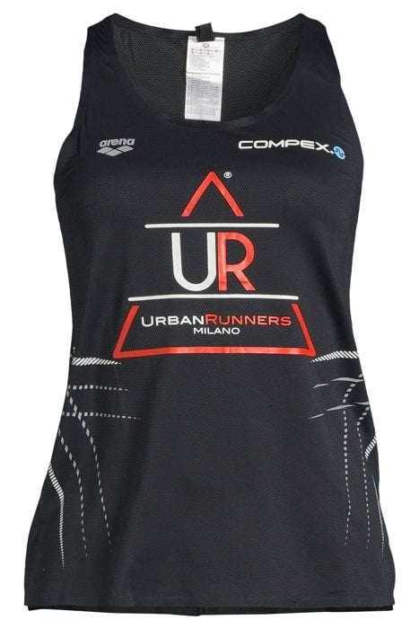 W A-ONE MESH TANK TOP BLACK UR 3