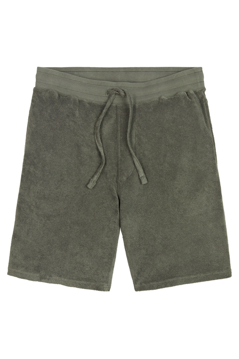 DAY | TOWELLING SHORTS ARMY GREEN 2
