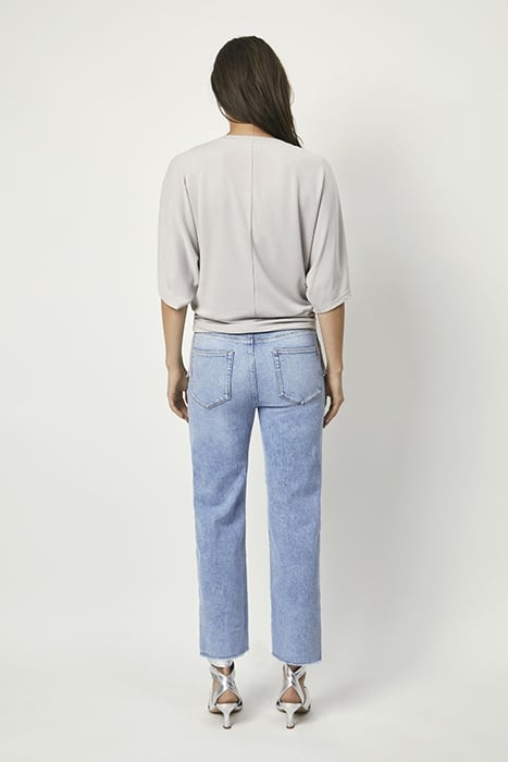HAY STRAIGHT CUT JEANS BLEACHED DENIM 2