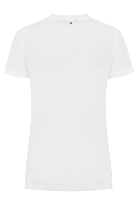 BLOCK FLOWER TSHIRT STAR WHITE 2