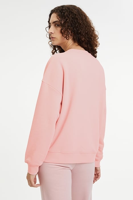 BOROD LOOSE FIT CREW SWEAT PALE MAUVE 2