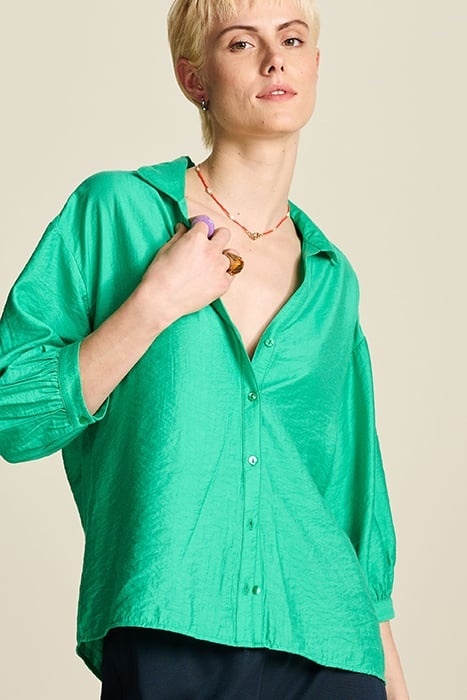 BLOUSE - VIOLET LUSH GREEN 6