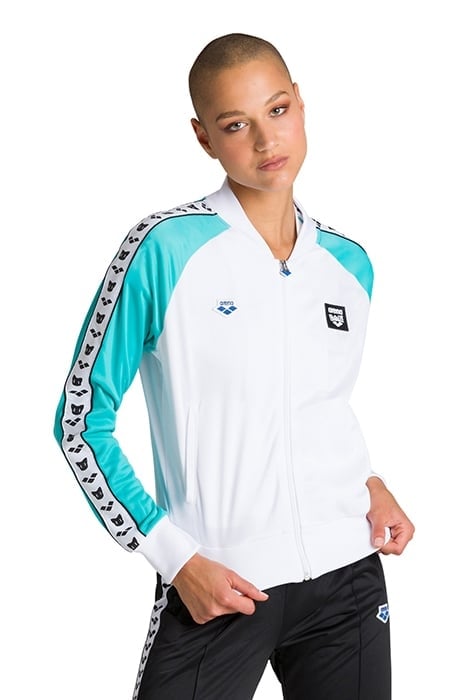W RELAX IV TEAM JACKET ANIME WHITE-MINT 1