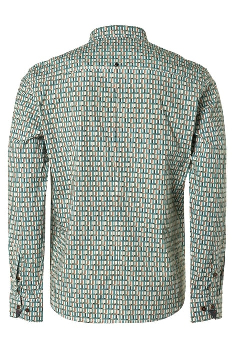 SHIRT STRETCH ALLOVER PRINTED ZINC 5