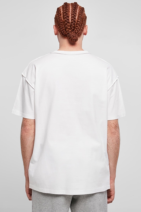 OVERSIZED INSIDE OUT TEE WHITE 2
