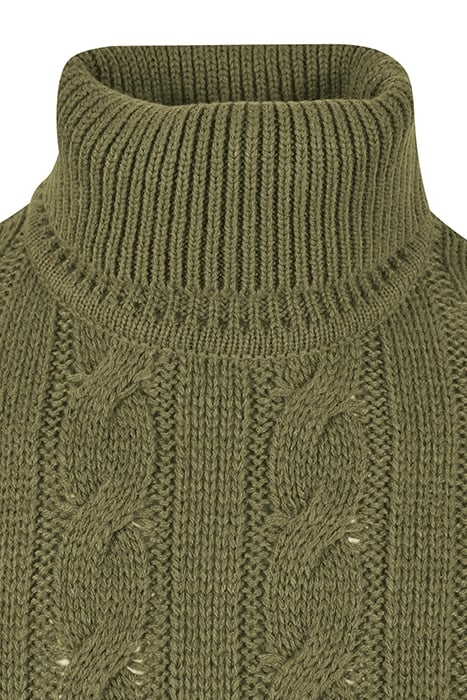 BOXY ROLL NECK SWEATER TINIOLIVE 8