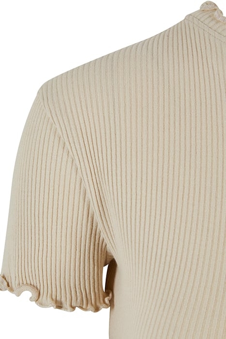 LADIES RIB TEE DRESS SOFTSEAGRASS 8