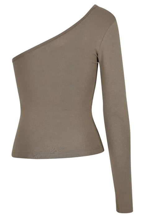 LADIES ASYMMETRIC LONGSLEEVE OLIVE 5