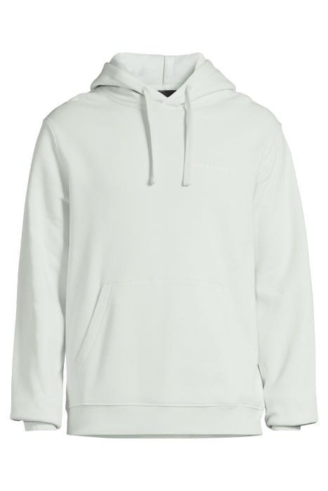 EMBROIDERED HOODIE LOWLAND BLUE/ WHITE 3