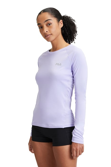 ROCIAS RUNNING SHIRT LAVENDER 1